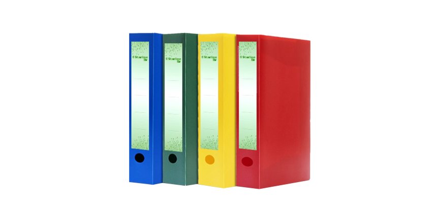 Scatola progetto Eco - 25 x 35 cm - dorso 100 mm - giallo - Starline