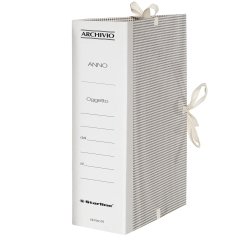 Faldone - lacci incollati - tela - 35 x 25 cm - dorso 8 cm - Starline