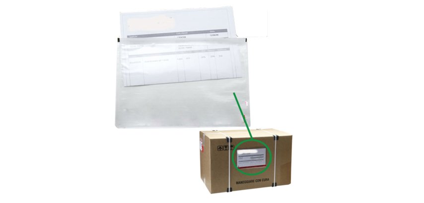 Busta adesiva portadocumenti - senza stampa - 16 x 11 cm - PPL - trasparente - Starline - conf. 100 pezzi