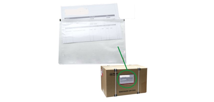Busta adesiva portadocumenti - senza stampa - 16 x 11 cm - PPL - trasparente - Starline - conf. 100 pezzi