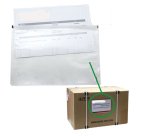 Busta adesiva portadocumenti - senza stampa - 22,5 x 16 cm - PPL - trasparente - Starline - conf. 100 pezzi