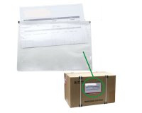 Busta adesiva portadocumenti - senza stampa - 22,5 x 16 cm - PPL - trasparente - Starline - conf. 100 pezzi