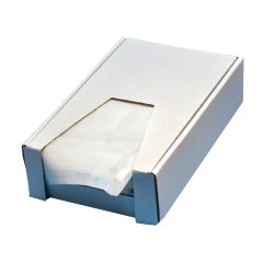 Busta adesiva portadocumenti - senza stampa - C5 (23 x 15 cm) - carta - trasparente - Eco - Starline - conf. 250 pezzi