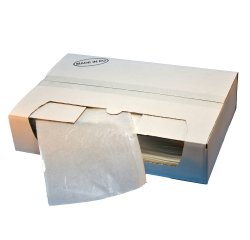 Busta adesiva portadocumenti - senza stampa - C6 (16 x 12 cm) - carta - trasparente - Eco - Starline - conf. 250 pezzi