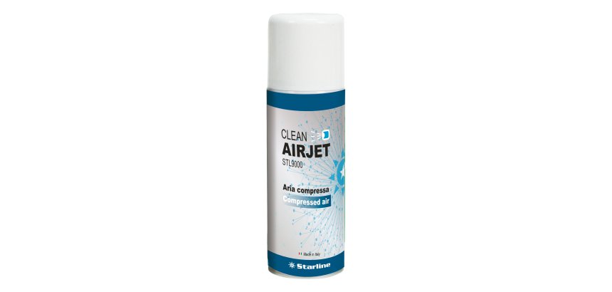 Aria Compressa Clean AirJet con cannuccia - 400ml - Starline