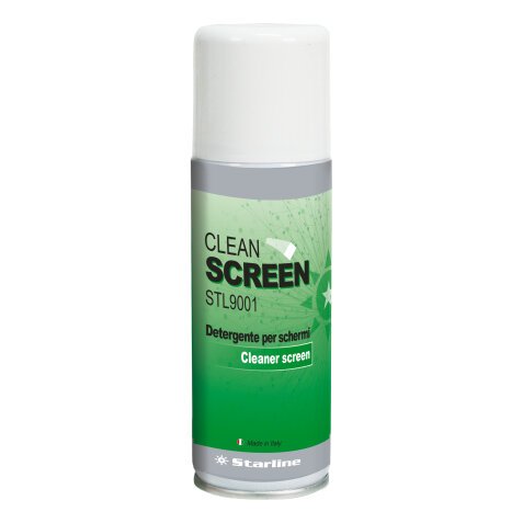 Detergente in schiuma Clean Screen - per monitor e tastiere - 200 ml -Starline