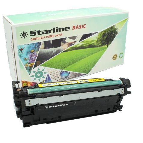 Starline - Toner Compatibile per HP 504A - Giallo - 12.000 pag