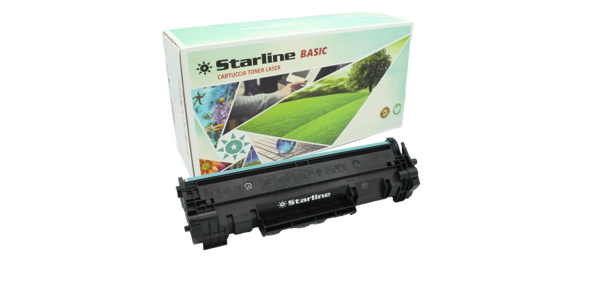 Starline - Toner Compatibile  per Hp 44A- Nero