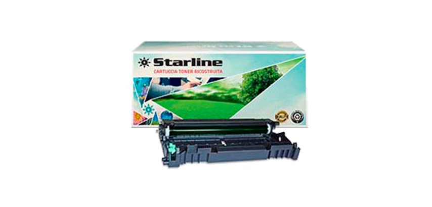 Starline - Tamburo Ricostruito - per Brother - Nero - DR2100 - 12.000 pag