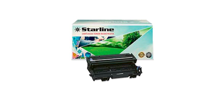 Starline - Tamburo Ricostruito - per Brother - Nero - DR3000 . 20.000 pag