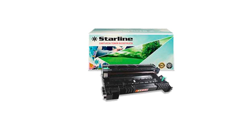 Starline - Tamburo Ricostruito - per Brother - Nero - DR3300 - 30.000 pag
