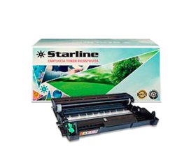 Starline - Tamburo ricostruito - per Brother - Nero - 12.000 pag