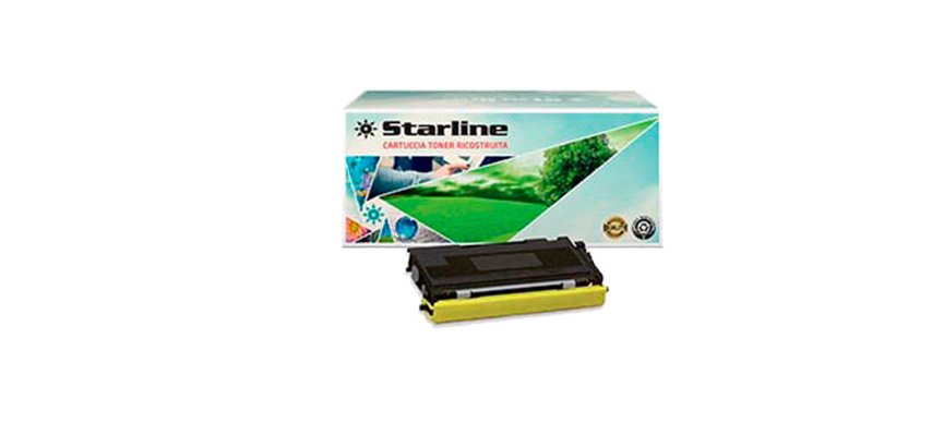 Starline - Toner Ricostruito - per Brother - Nero - TN2000 - 2.500 pag