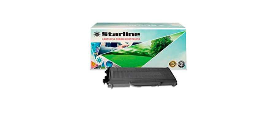 Starline - Toner Ricostruito - per Brother - Nero - TN2120 - 2.600 pag