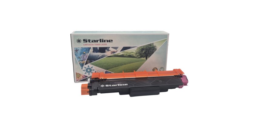 Starline - Toner ricostruito per Brother - Magenta - TN-247M - 2.300 pag