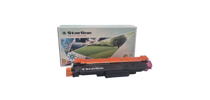 Starline - Toner ricostruito per Brother - Magenta - TN-247M - 2.300 pag