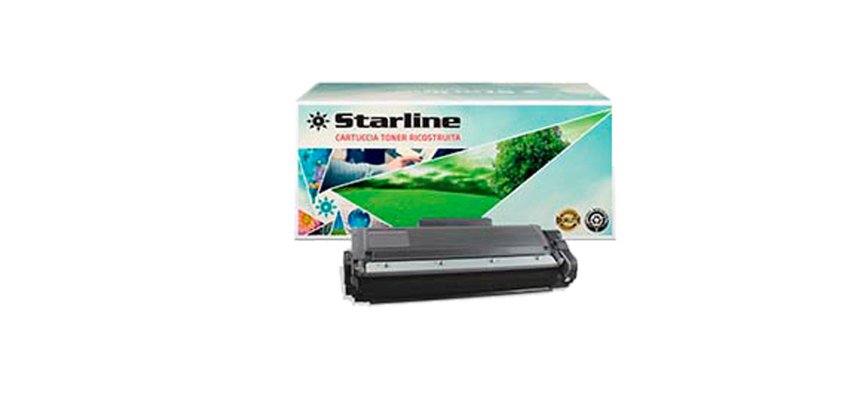 Starline - Toner Ricostruito per Brother - Nero - TN2410 - 1.200 pag