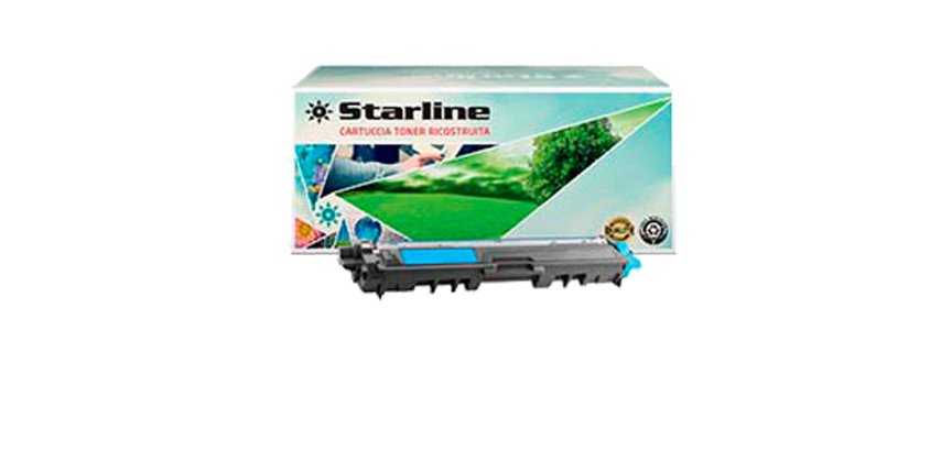 Starline - Toner Ricostruito - per Brother - Ciano - TN241C - 1.400 pag