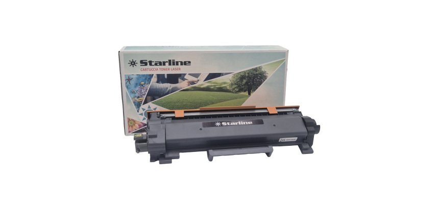 Starline - Toner Ricostruito - per Brother - Nero - TN-2510XL - 3.000 pag