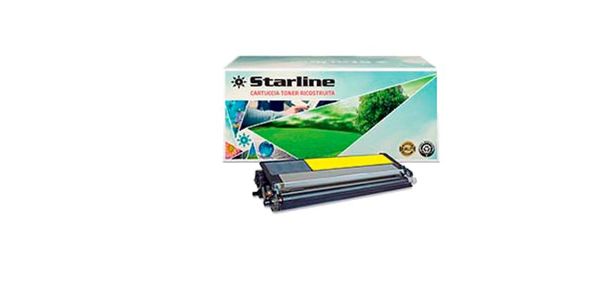 Starline - Toner Ricostruito - per Brother - Giallo - TN326Y - 3.500 pag