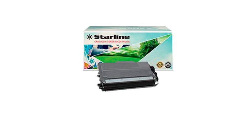 Starline - Toner Ricostruito - per Brother - Nero - TN3390 - 12.000 pag