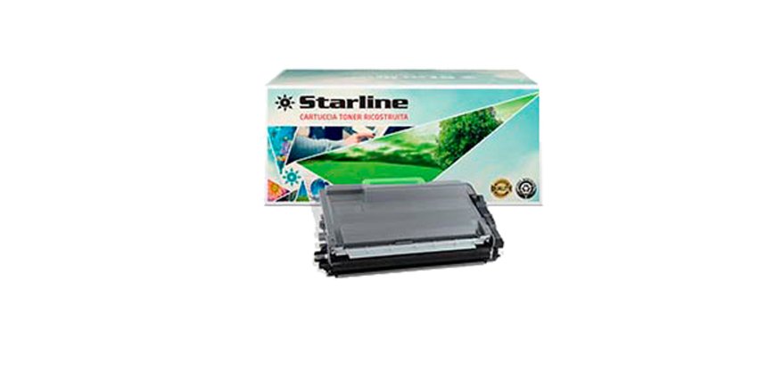 Starline - Toner Ricostruito - per Brother - Nero - TN3480 - 8.000 pag
