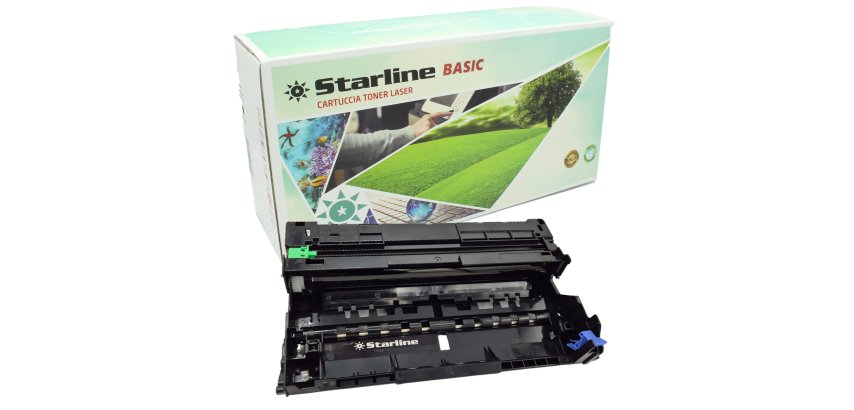 Starline - Tamburo Compatibile per Brother - Nero - DR3400 - 50.000 pag
