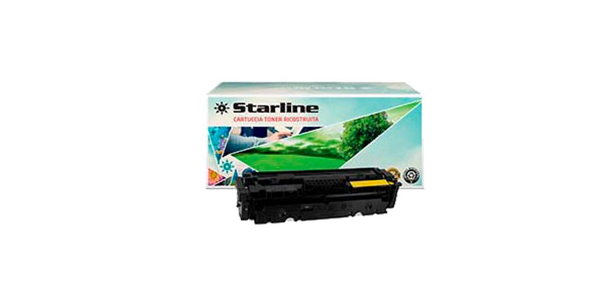 Starline - Toner Ricostruito - per HP 415X - Giallo - 6.000 pag.