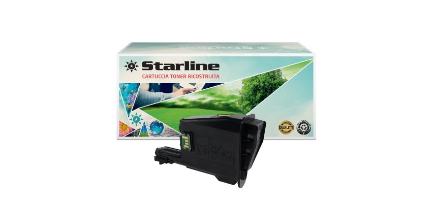 Starline - Toner Ricostruito - per Kyocera Mita - Nero - TK-1125 - 2.100 pag