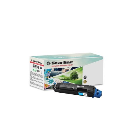 Starline - Toner Ricostruito per Kyocera - Ciano - TK-5140C - 5.000 pag