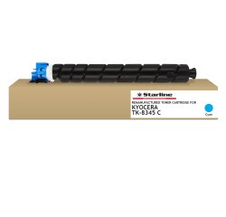 Starline - Toner ricostruito per Kyocera - Ciano - TK8345C - 12.000 pag