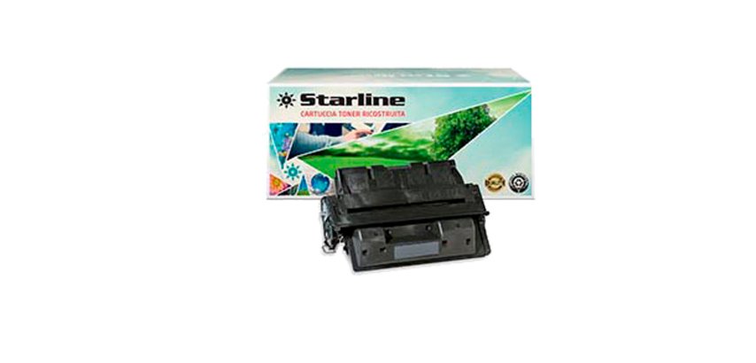 Starline - Toner Ricostruito - per HP - Nero - C8061X - 10.000 pag