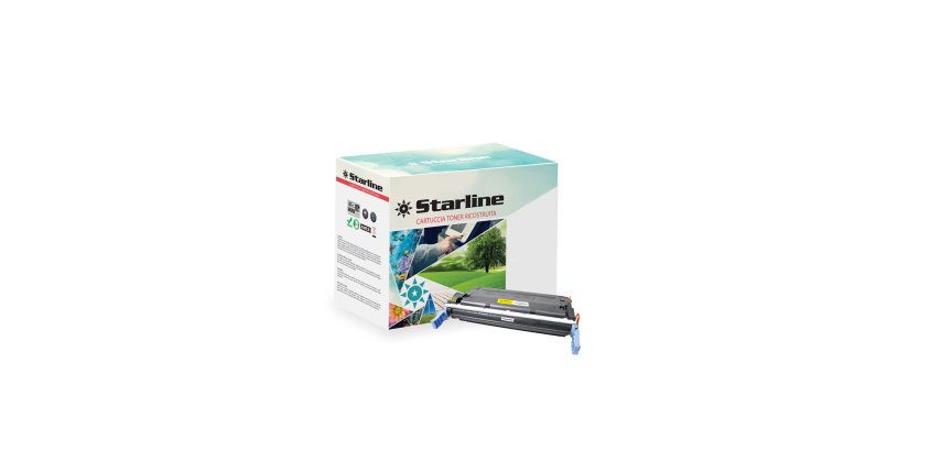 Starline - Toner Ricostruito - per HP - Giallo - C9722A - 8.000 pag