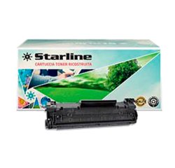 Starline - Toner Ricostruito - per HP 35A- Nero - CB435A - 1.500 pag