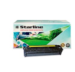 Starline - Toner Ricostruito - per HP 125A - Giallo - CB542A - 1.400 pag