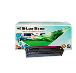 Starline - Toner Ricostruito - per HP 125A - Magenta - CB543A - 1.400 pag