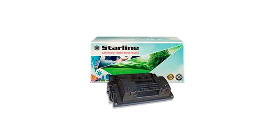 Starline - Toner Ricostruito - per HP 64A - Nero - CC364A - 10.000 pag