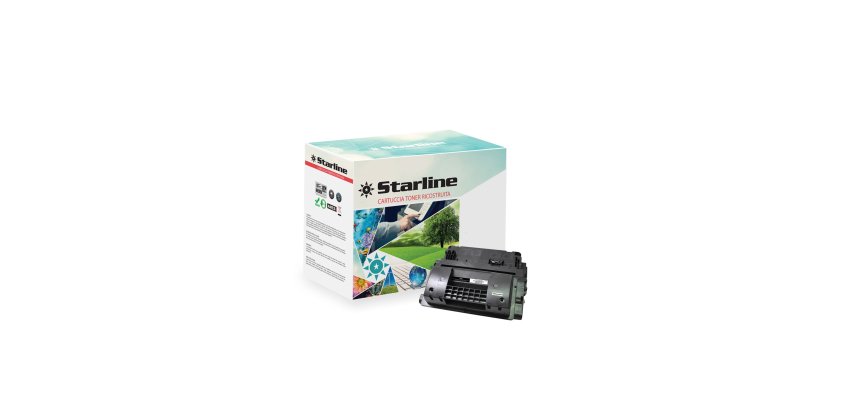 Starline - Toner Ricostruito - per HP - Nero - CC364X - 24.000 pag