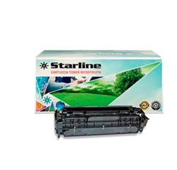 Starline - Toner Ricostruito - per HP 304A - Nero - CC530A - 3.500 pag
