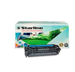 Starline - Toner Ricostruito - per HP 304A - Ciano - CC531A - 2.800 pag