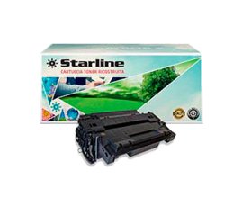 Starline - Toner Ricostruito - per HP 55A - Nero - CE255A - 6.000 pag