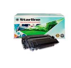 Starline - Toner Ricostruito - per HP 55X - Nero - CE255X - 12.500 pag