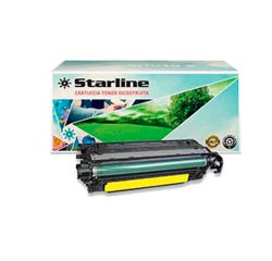 Starline - Toner Ricostruito - per HP 504A - Giallo - CE252A - 7.000 pag