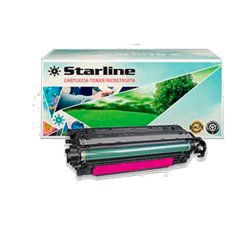 Starline - Toner Ricostruito - per HP 504A - Magenta - CE253A - 7.000 pag