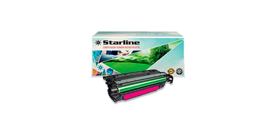 Starline - Toner Ricostruito - per HP 648A- Magenta - CE263A - 11.000 pag