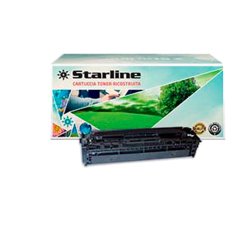 Starline - Toner Ricostruito - per HP 128A- Nero - CE320A - 2.000 pag
