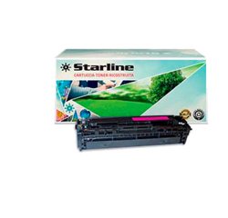 Starline - Toner Ricostruito - per HP 128A- Magenta - CE323A - 1.300 pag