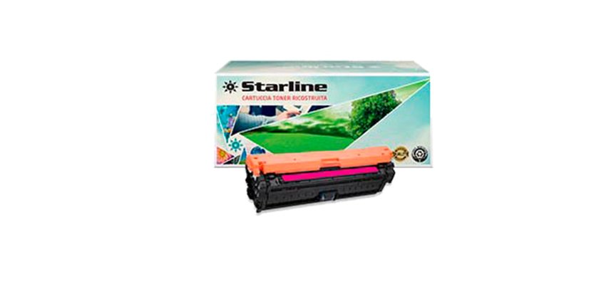 Starline - Toner Ricostruito - per HP 651A - Magenta - CE343A - 16.000 pag