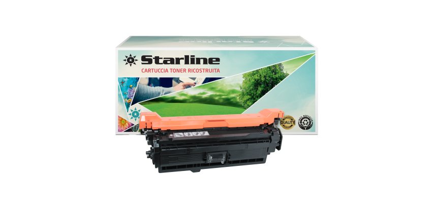 Starline - Toner Ricostruito - per HP 507A - Nero - CE400A - 5.500 pag