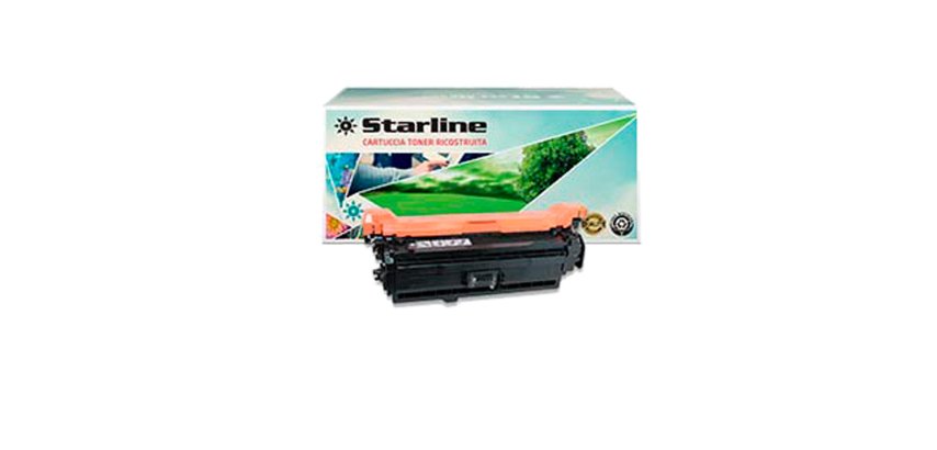 Starline - Toner Ricostruito - per HP 507X - Nero - CE400X - 11.000 pag